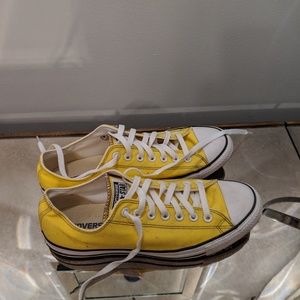 Yellow Chuck  Converse Sneakers - WORN ONCE.